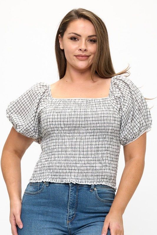 Curvy Bubble Top