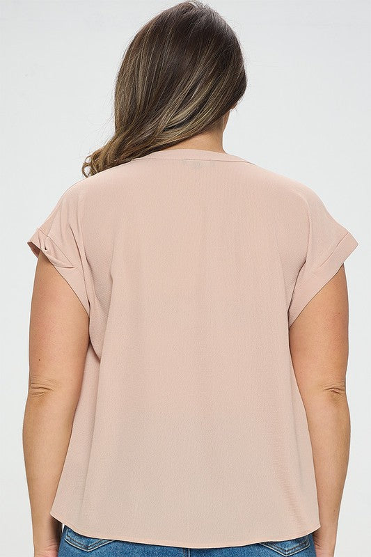Basic Short sleeve Curvy Top