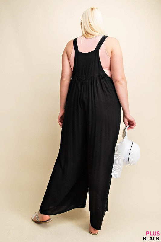 Curvy Overall Jumpsuit