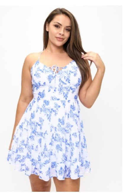 Curvy Black Sundress